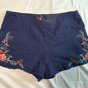 Linen shorts from local boutique